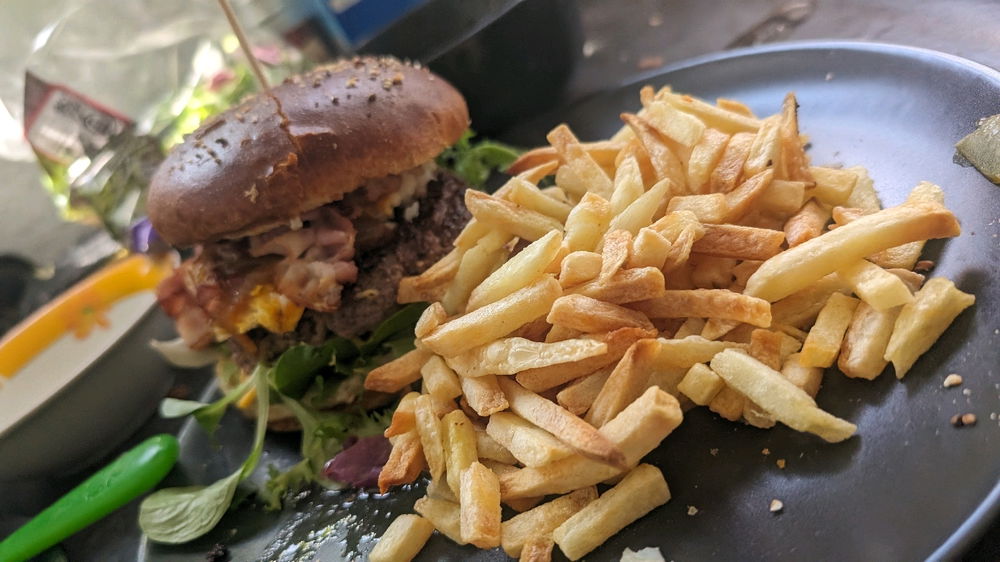 Gibs dir huans Burger self Made by Huan Love 😂