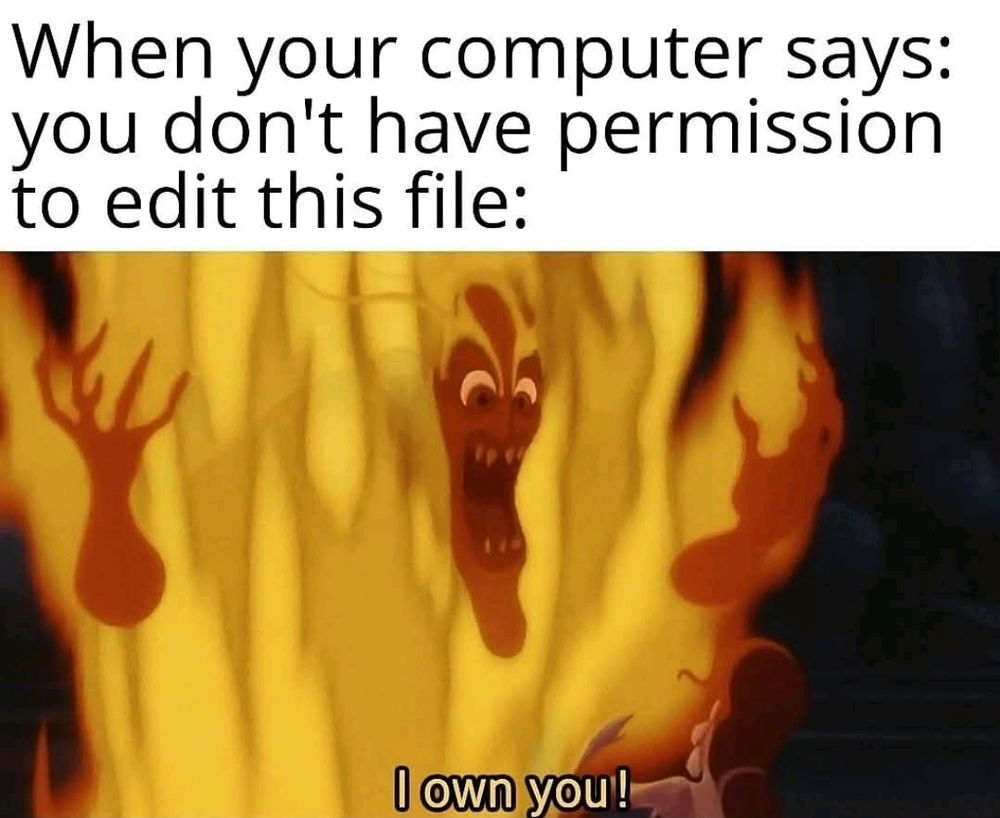 Stolen permission.