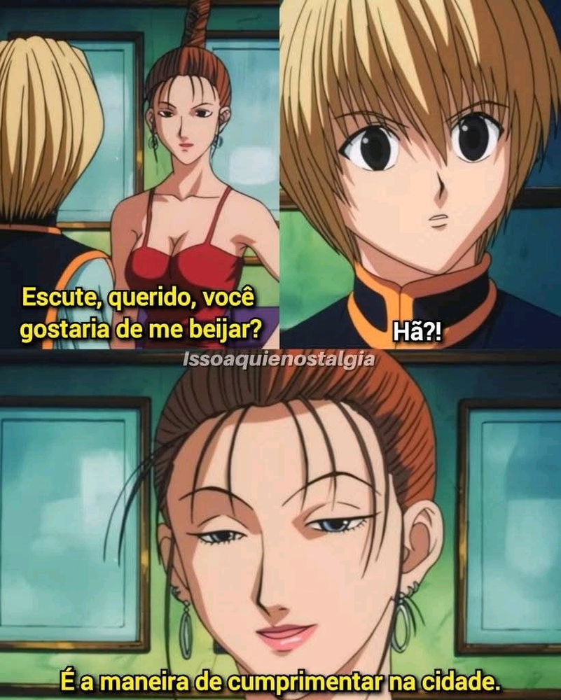 Kurapika é muito inocente