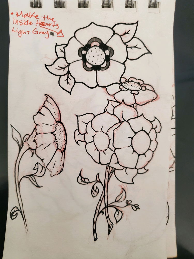 Flower sketch