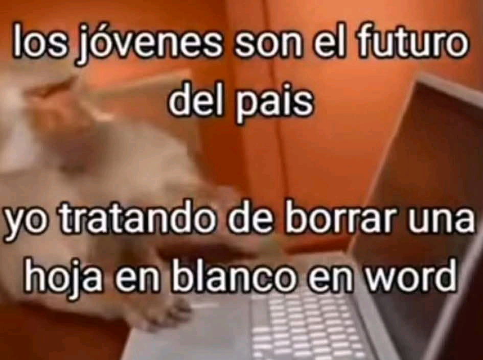 Dar enter hasta cambiar de página 😅🤣