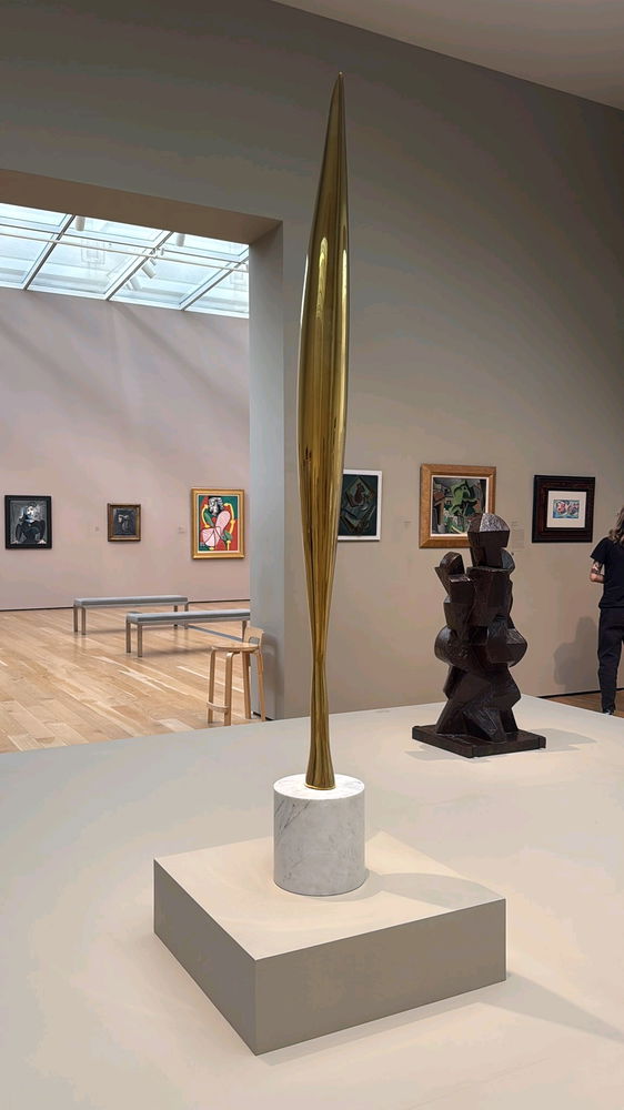 Relaxing at LACMA today