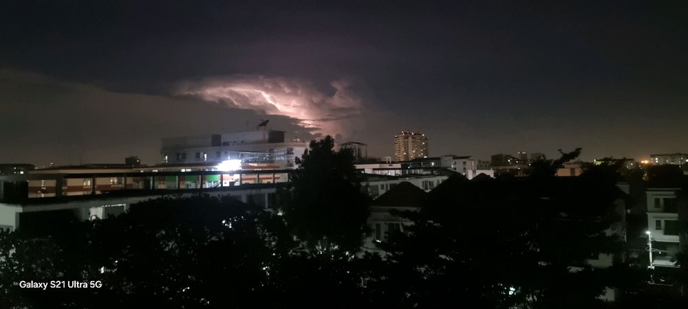 Angry sky