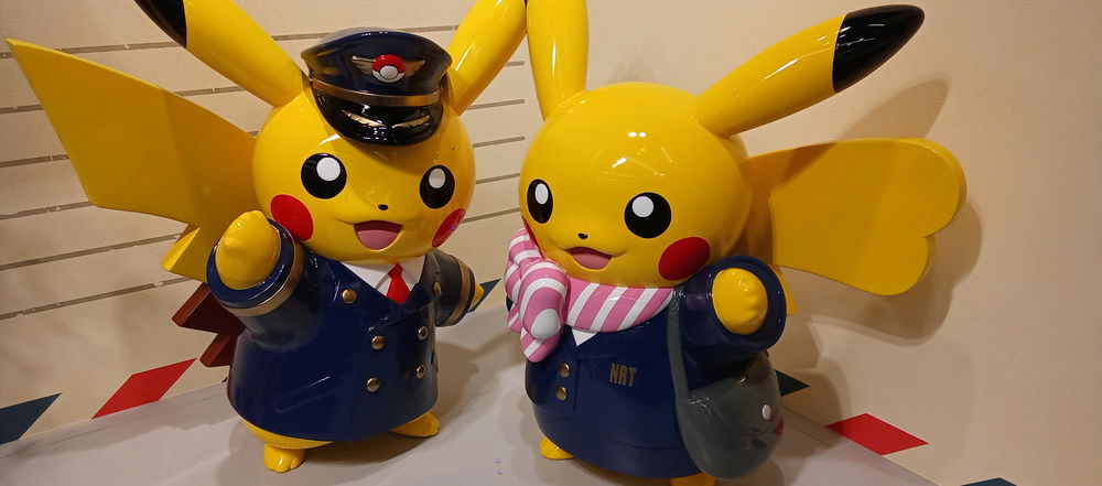 Los pokemones del aeropuerto de narita