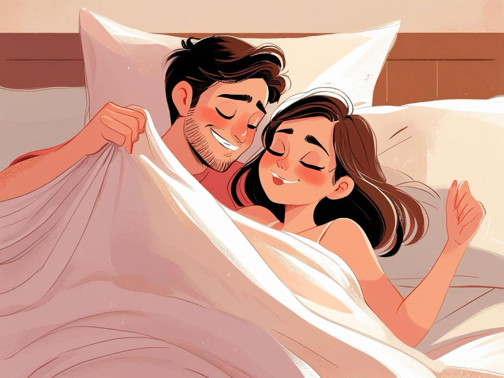 Would you risk falling in love even if I steal the blanket every night? 😀
