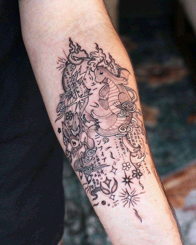 Essas tatoos de Pokémon