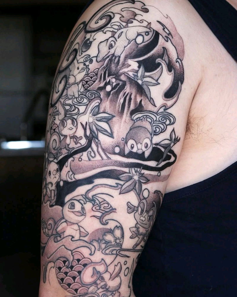 Essas tatoos de Pokémon