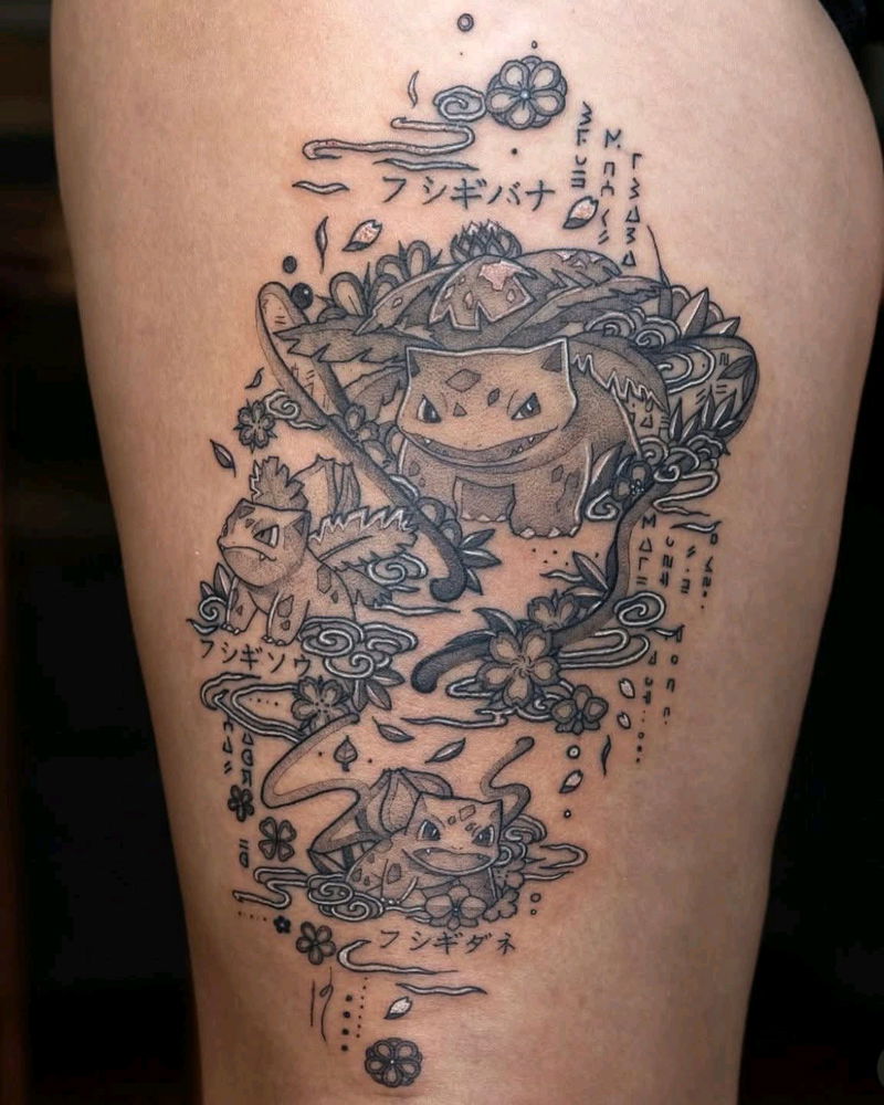 Essas tatoos de Pokémon