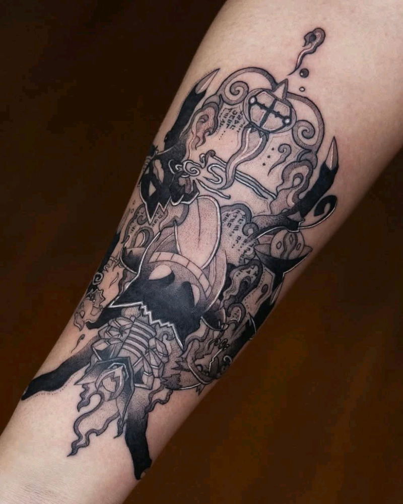 Essas tatoos de Pokémon