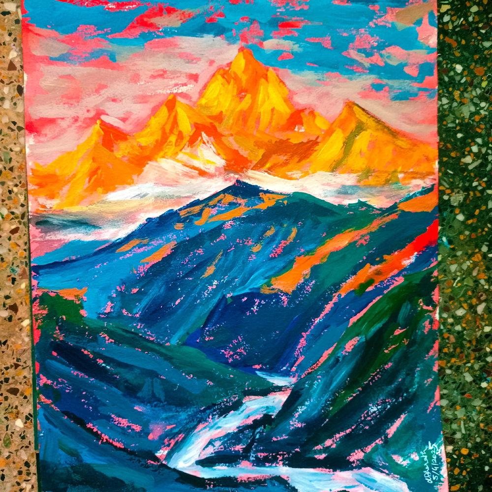 Have a look at this work 🏔️ 🏞️