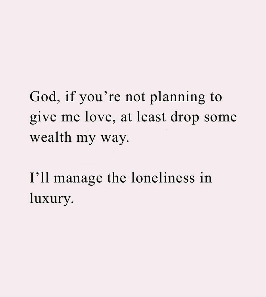 Love is overrated.