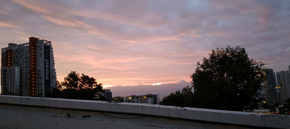 Un amanecer más de la gran ciudad