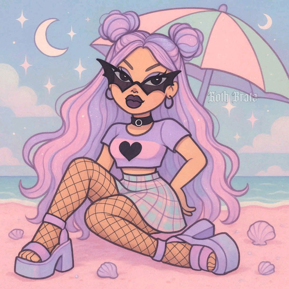 💙💖🖤💖💙