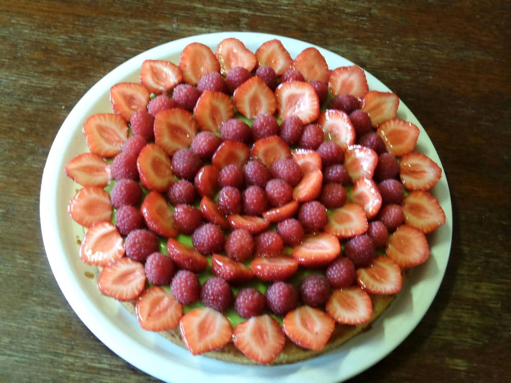 Préparation du jour .🍓🍰