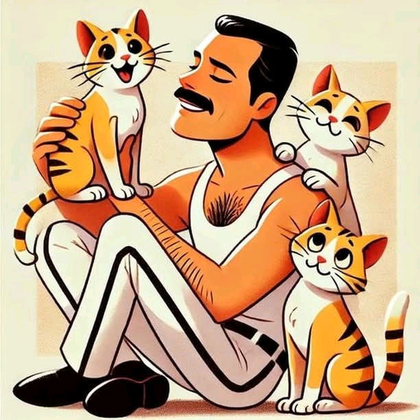 Freddie E I Suoi Amati Gatti ❤️