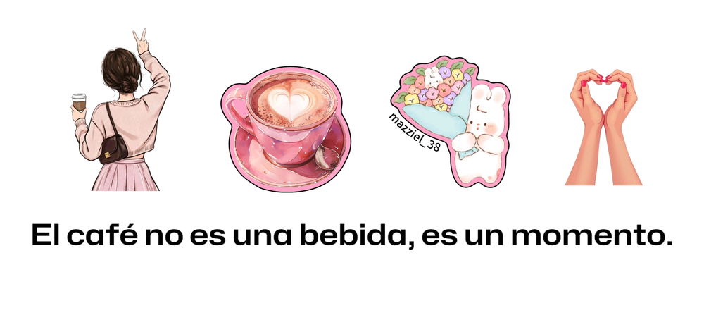 Bonito día. 🌤️☕🩷🌷✨