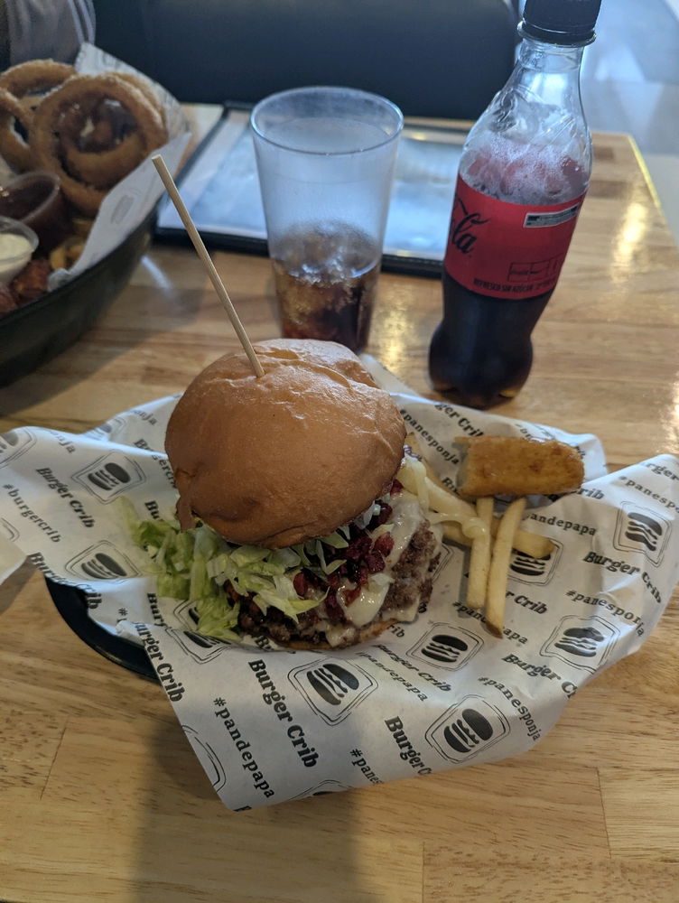 Hamburguesa triple