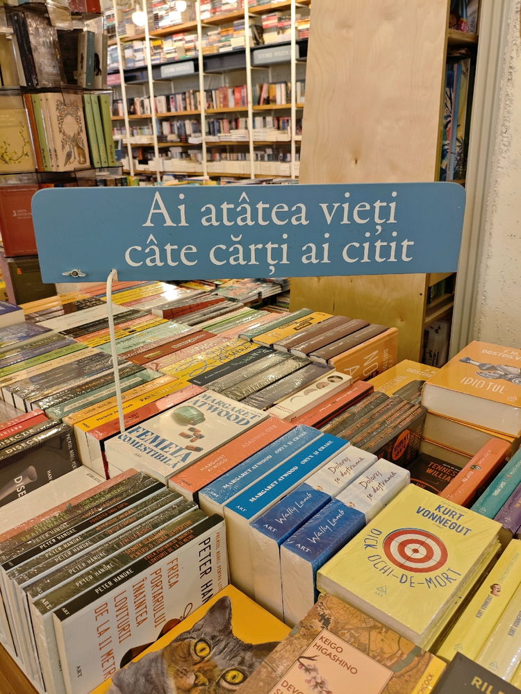 You have as many lives as the books you have read