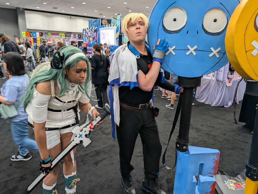 Cosplaying at Anime Expo