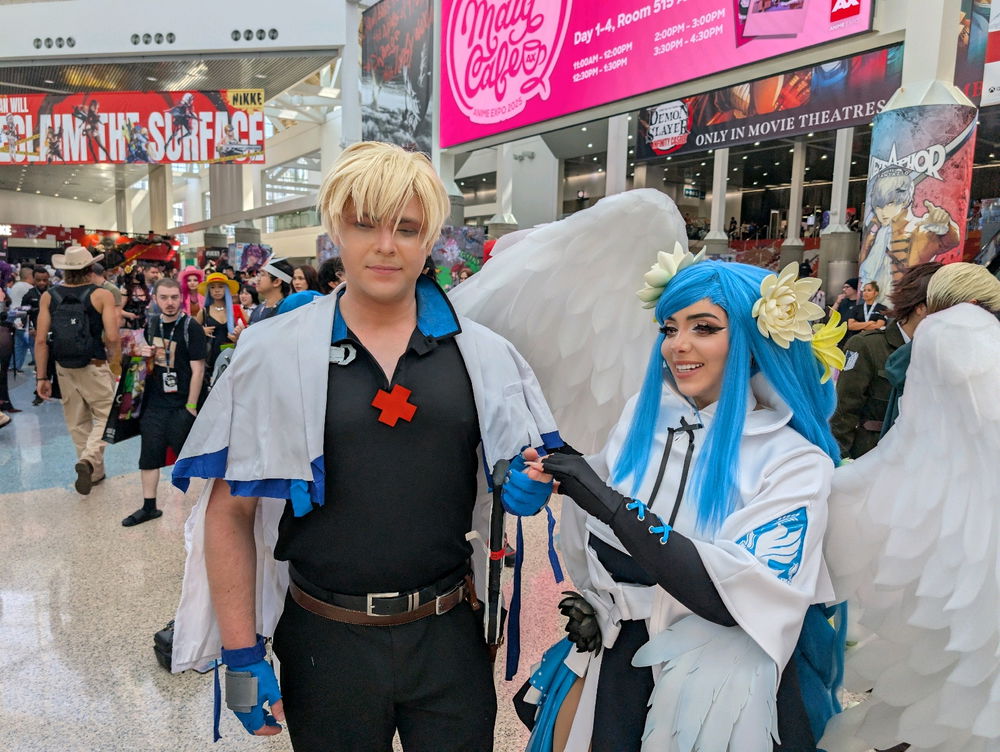 Cosplaying at Anime Expo