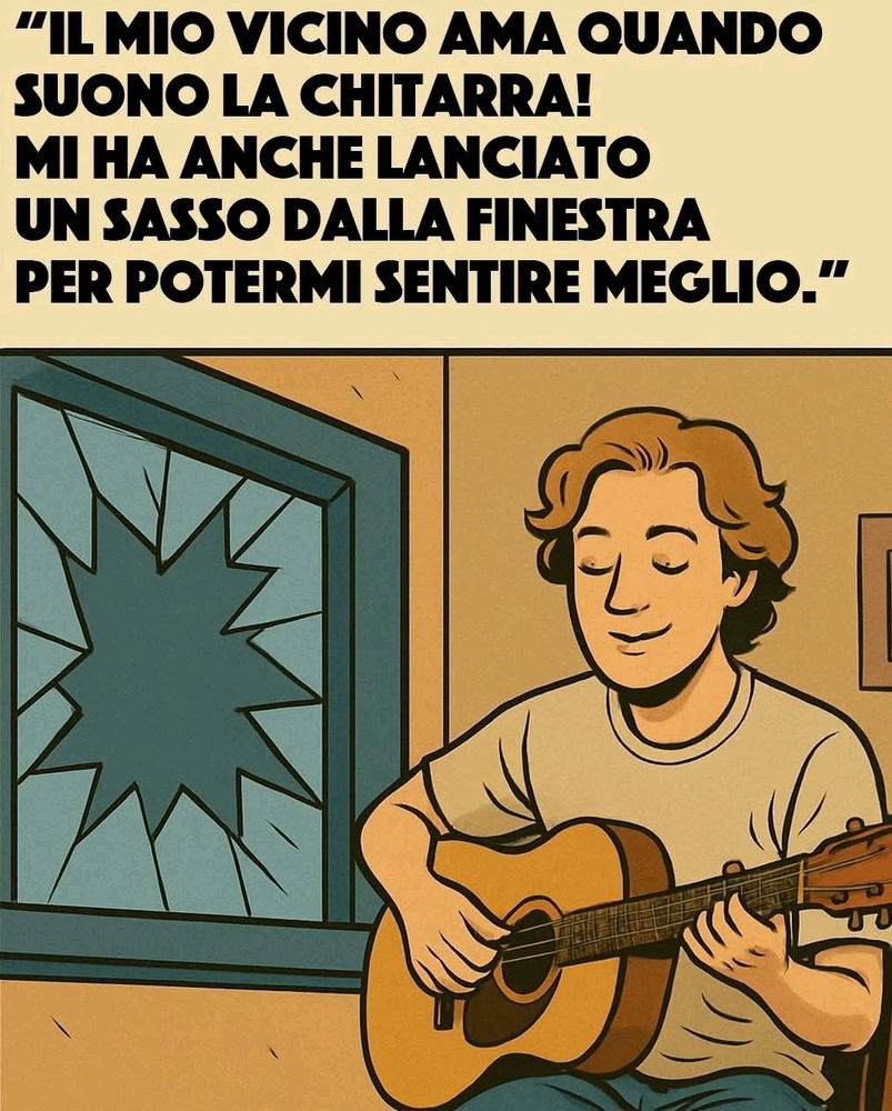 Anche I Miei Vicini Inizierebbero A Lanciare Sassi Di Ammirazione! 😂