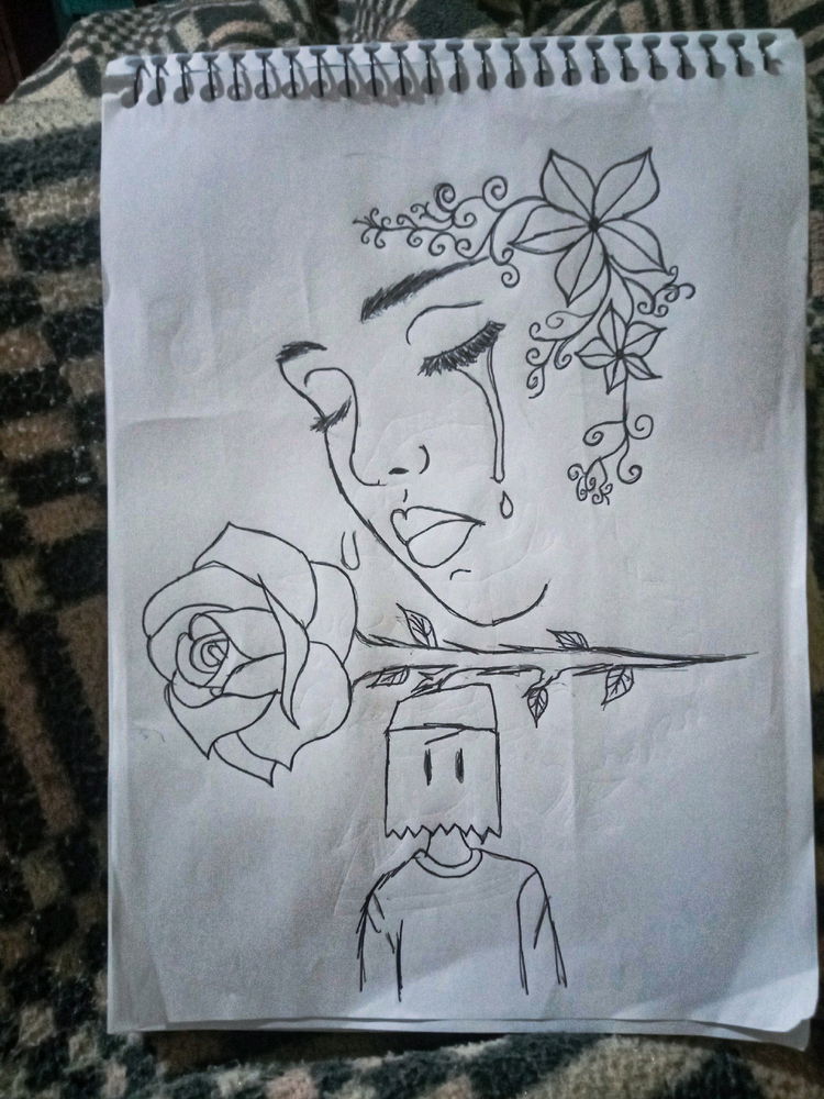 Meu estilo são mais traços simples