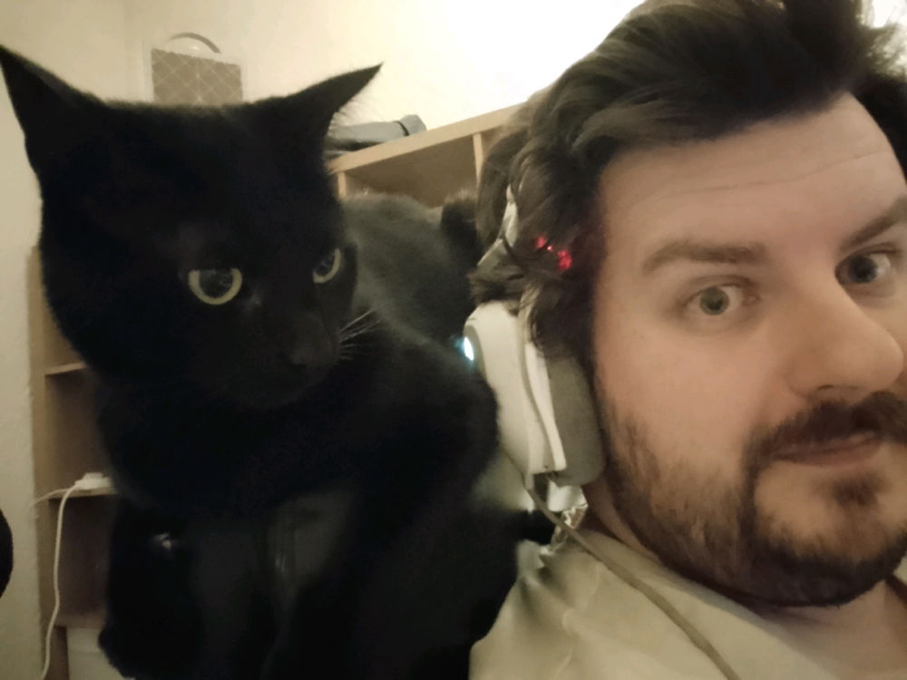 Something about my headrest seems extra fluffy today.