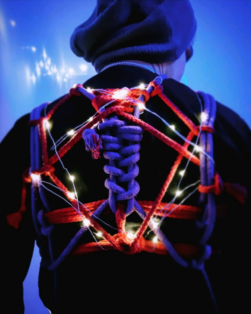 Fairy Lights and Shibari