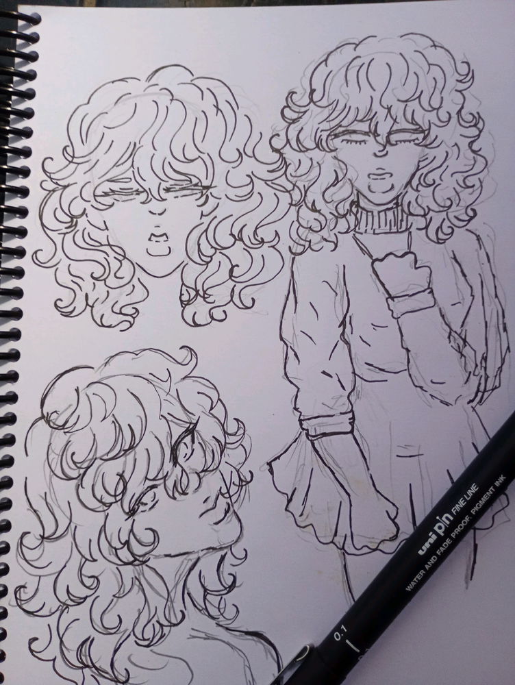 -Art 🖌️🎨🌱 em processo... 😺 Qual cor dos olhos coloco nela ? Uma opinião??🤔