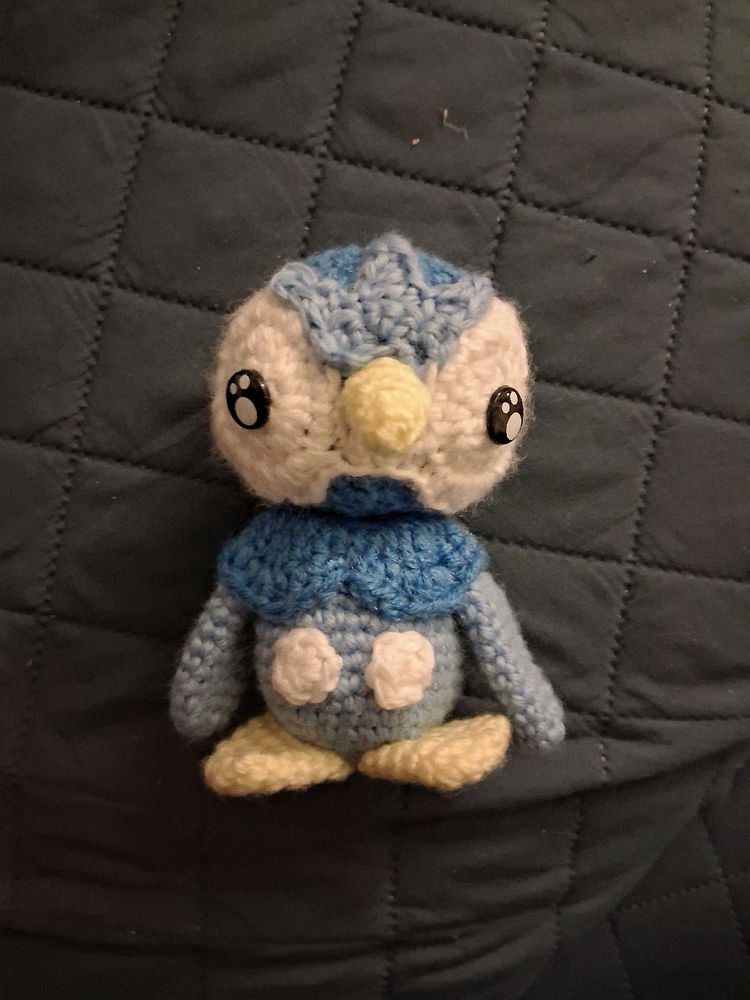 Little crocheted piplup