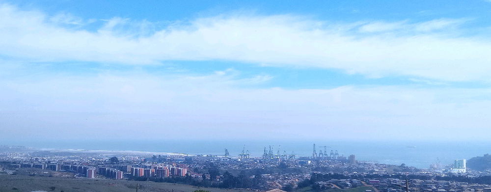 The port city of San Antonio