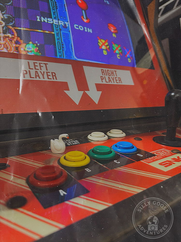 Goose goes to the arcade 👾🪿