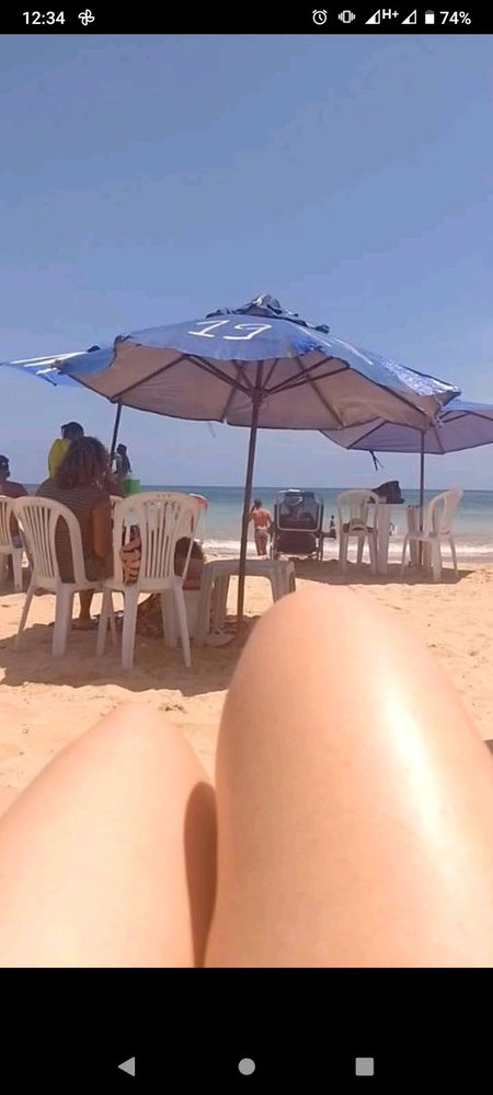 Meu cheiro preferido é o do mar. 🌊