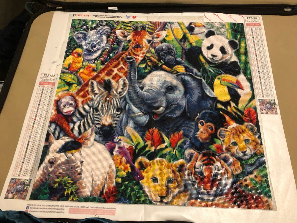 Diamond painting