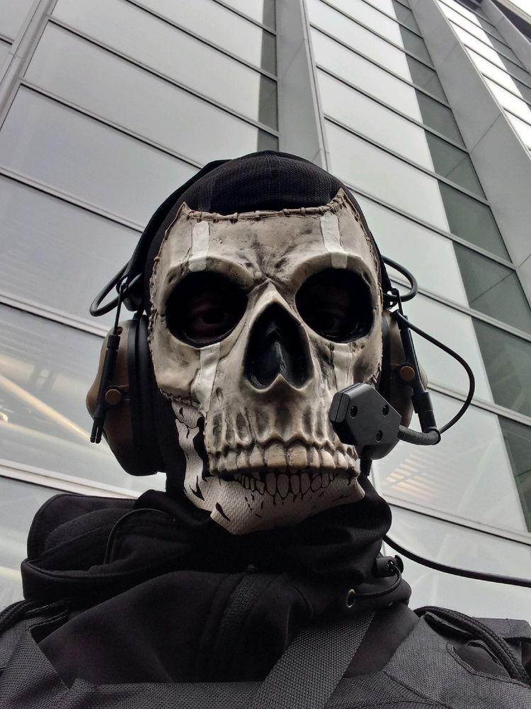 Here's my Ghost cosplay