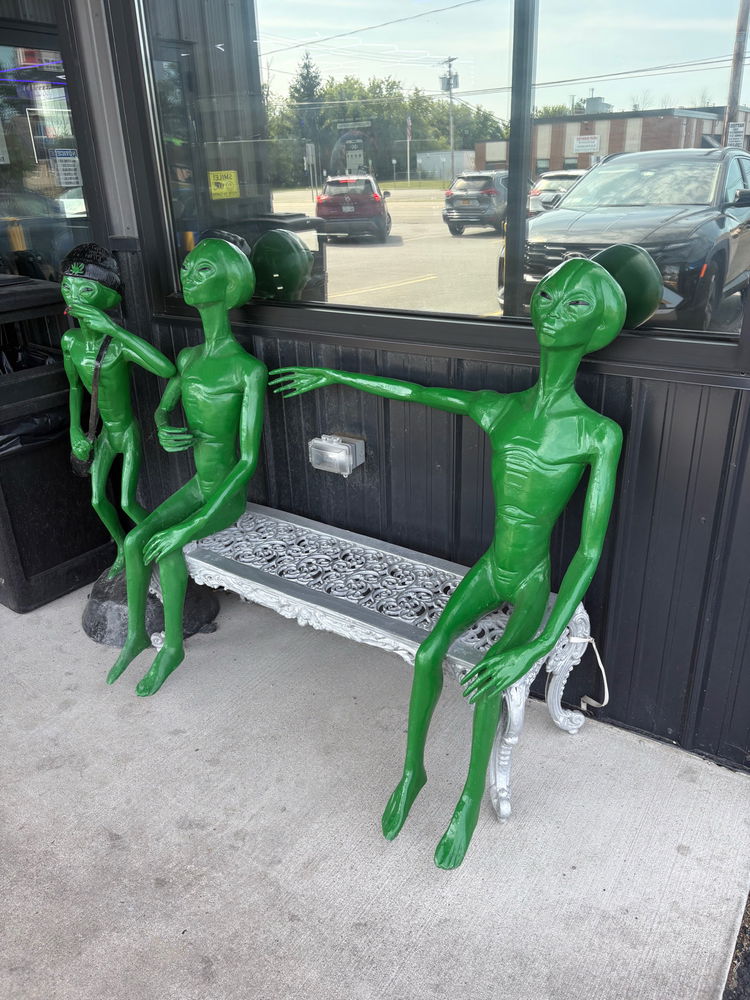 Checking out a new lounge