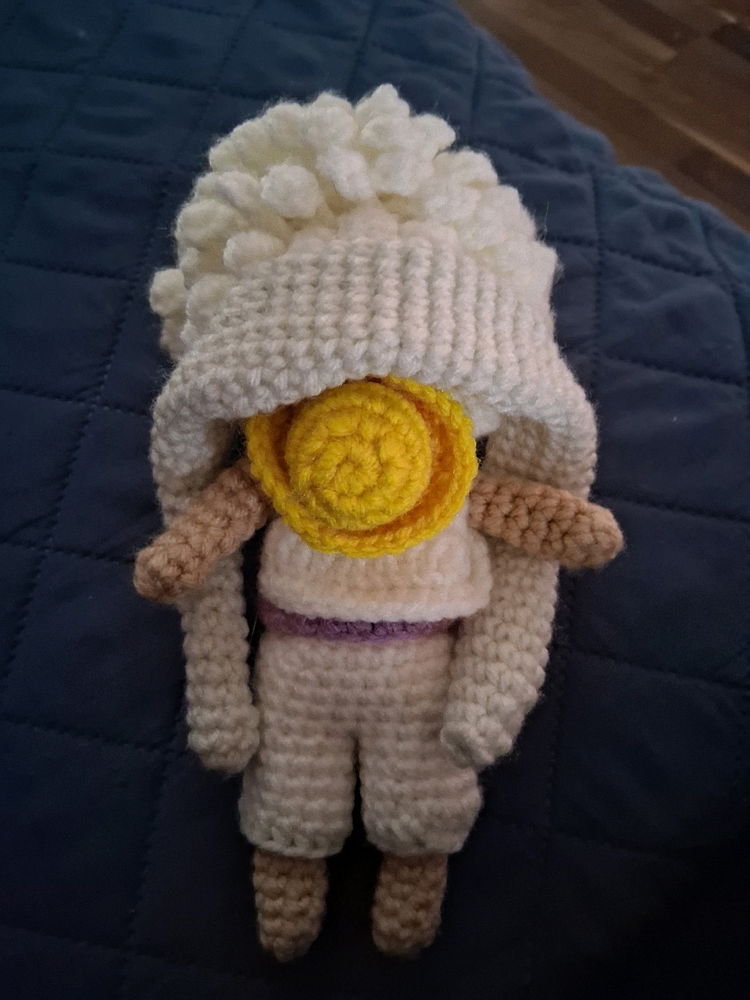 Crocheted Gear 5 Luffy