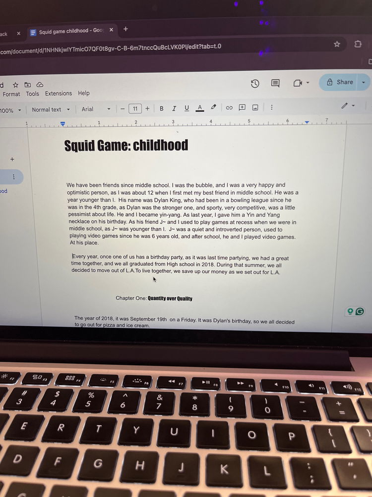 Writing take time💜