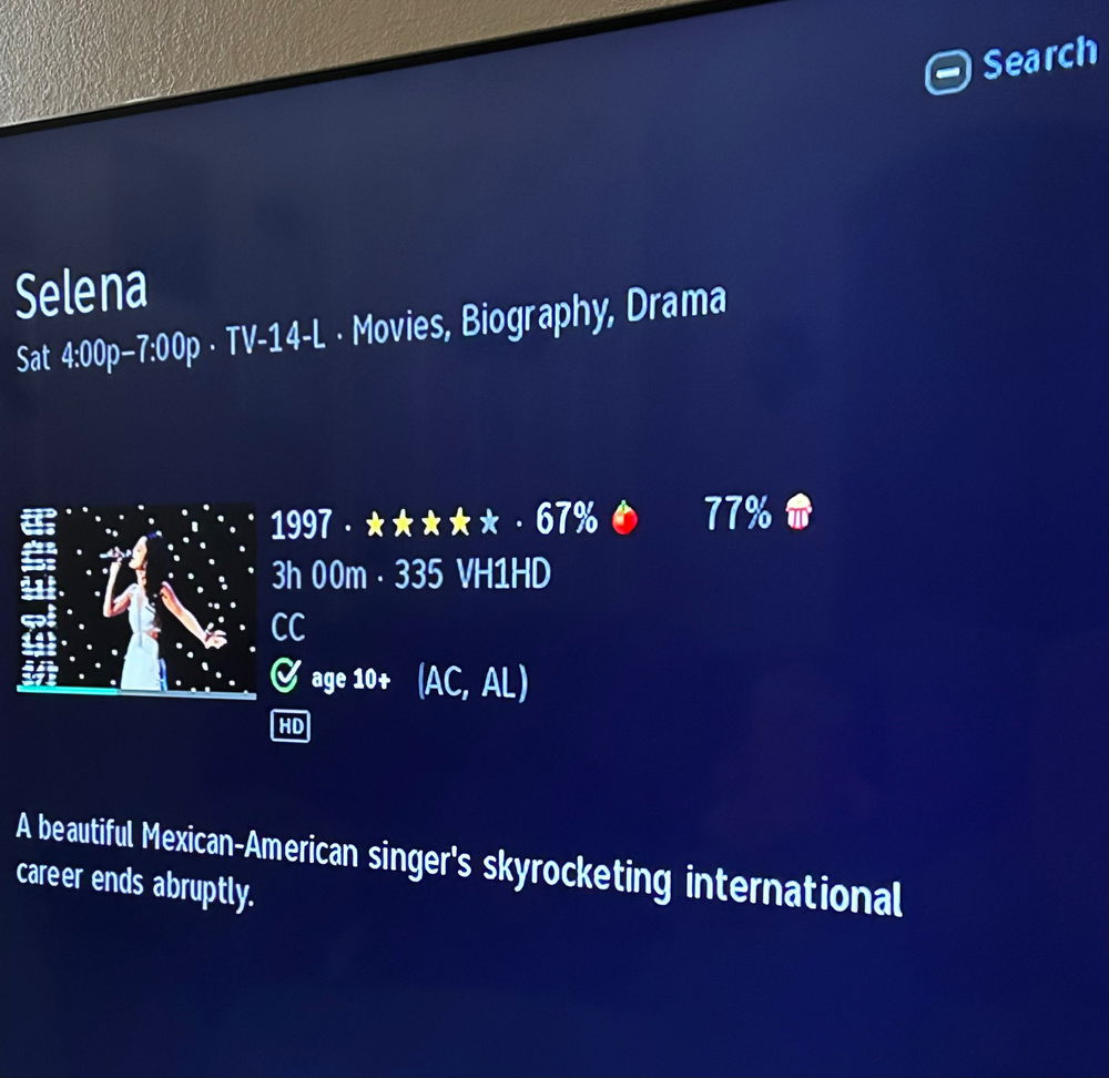 Watching one of my favorite ❤️ movies 🎥 of one of my favorite music 🎶 artists