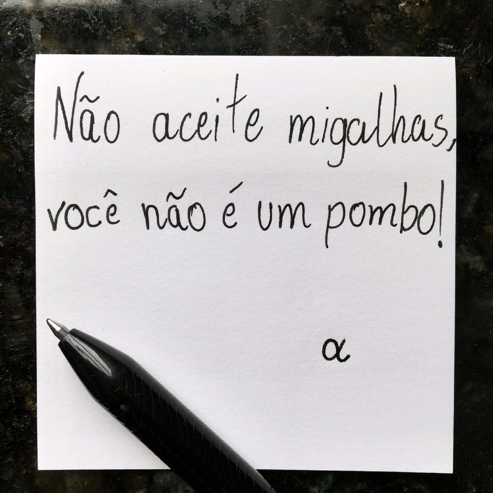 Pense nisso