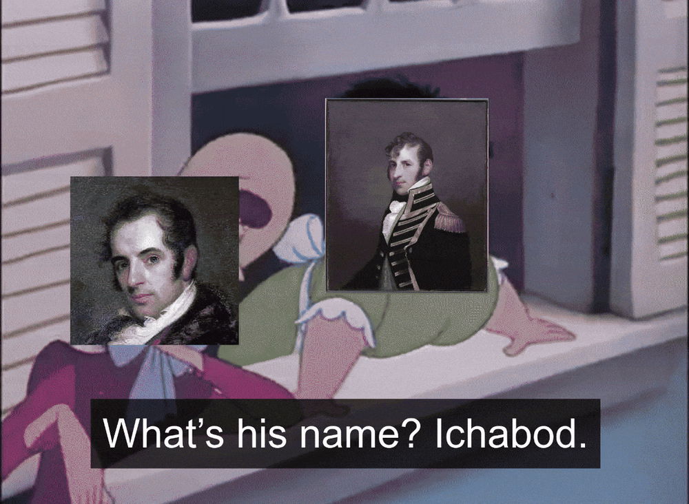 I was too busy celebrating my birthday to post about the real Ichabod Crane since we both have the same birthday.