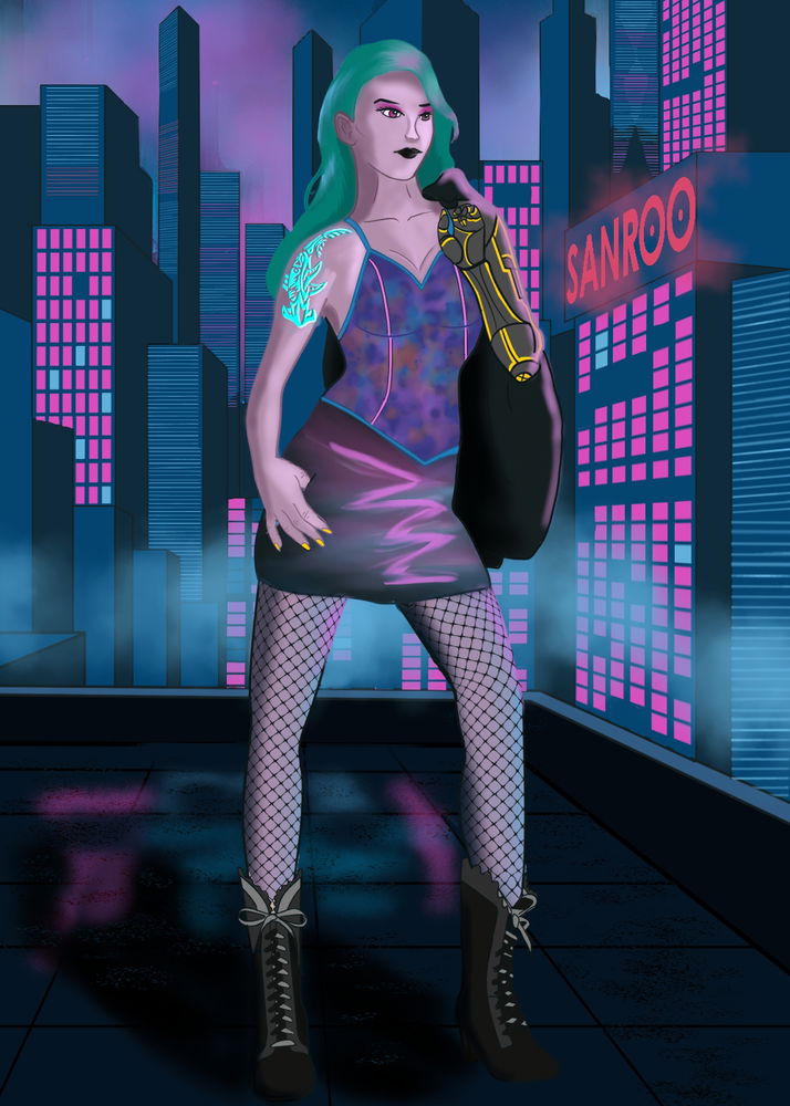 Cyberpunk commission