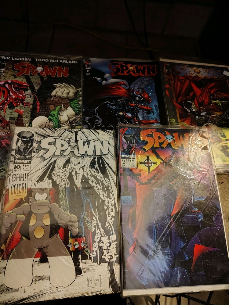 My spawn comic collection