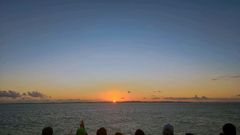Por do sol