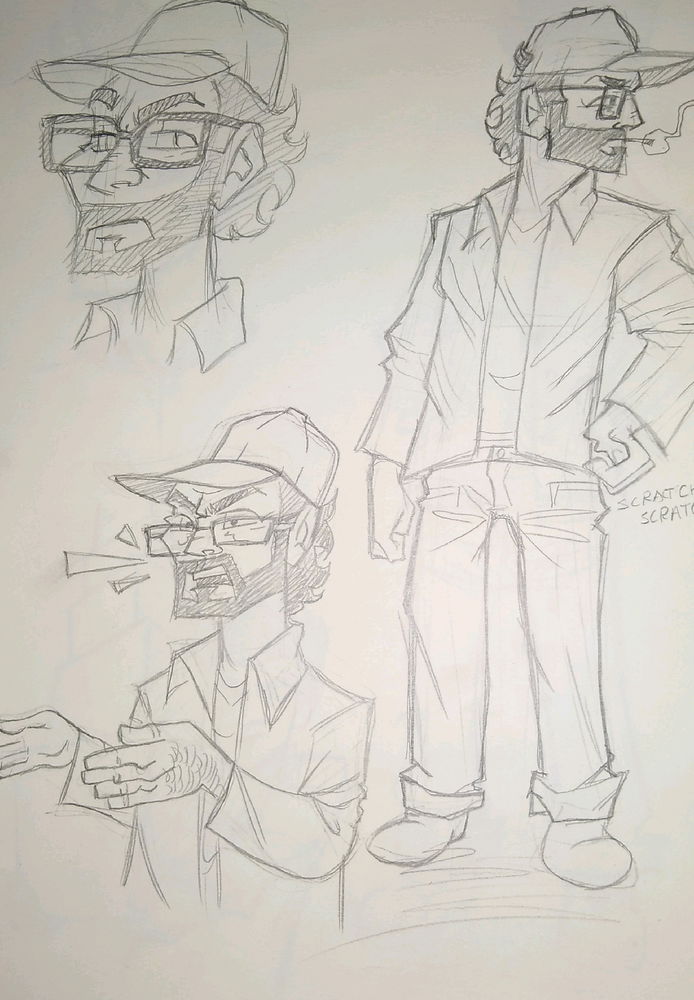 Desenhos meus do último mês