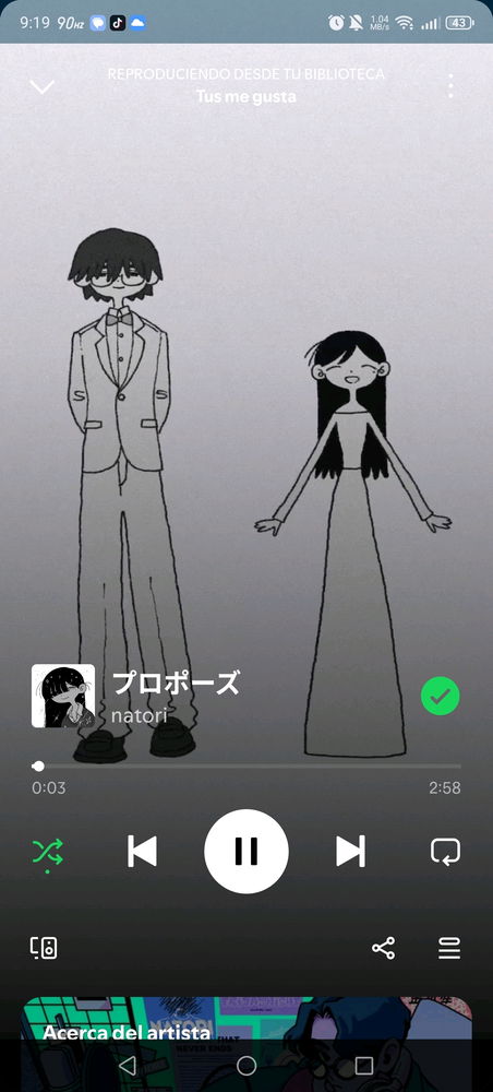 Ame está canción
