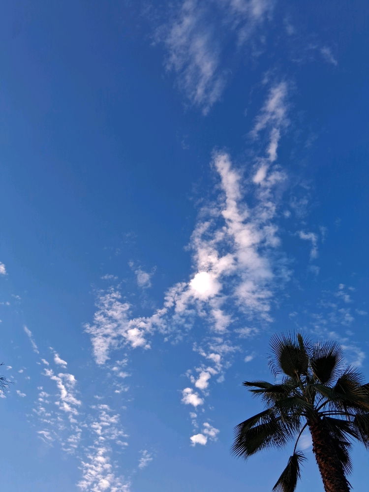The sky yesterday ☁️
