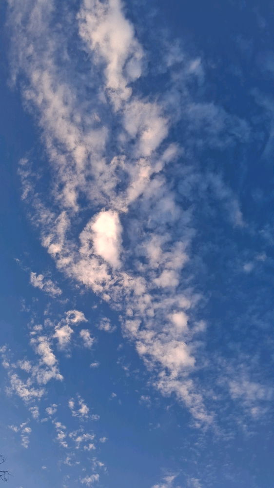The sky yesterday ☁️
