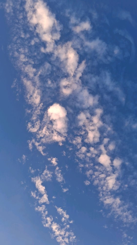 The sky yesterday ☁️