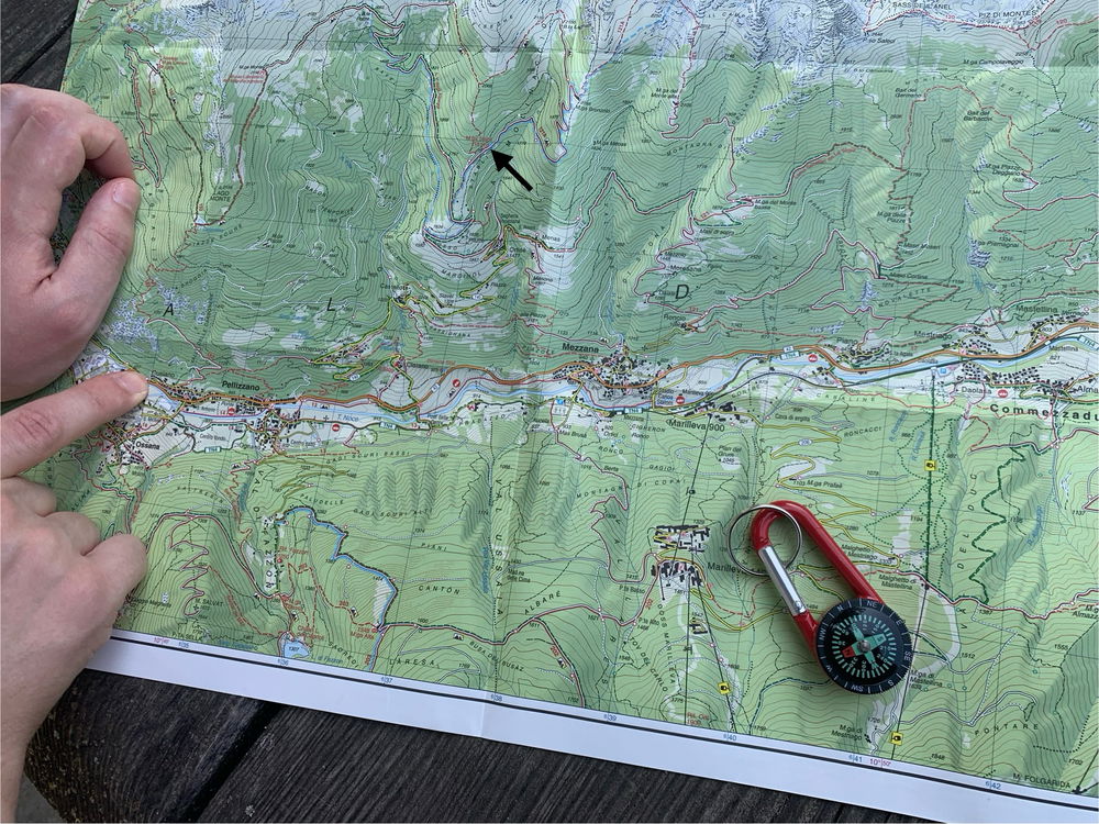 Camminata con scorci stipendi